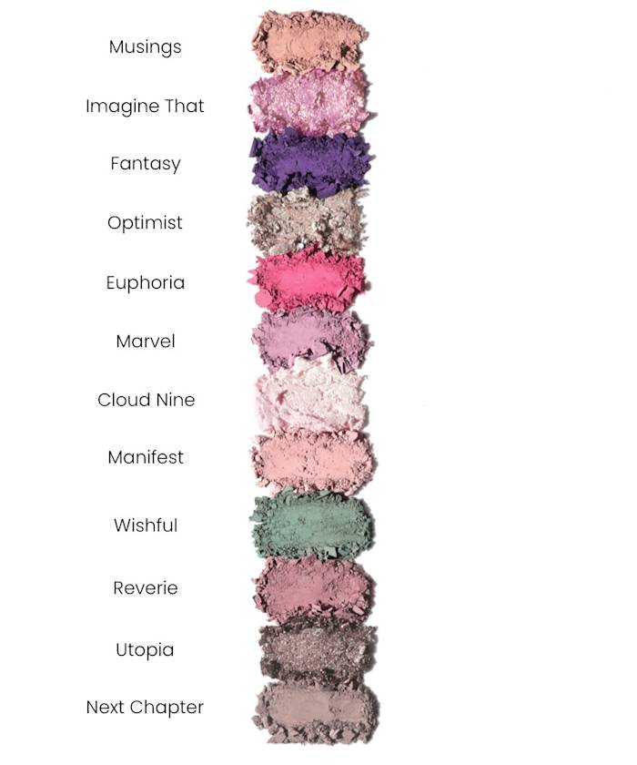 Palette de 20 couleurs Daydreamer